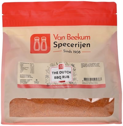 Van Beekum Specerijen - The Dutch BBQ Rub - 2 KG (hersluitbare stazak)