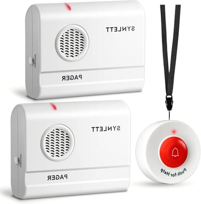 2 Care pagers with wireless call button for seniors - ShopVlot