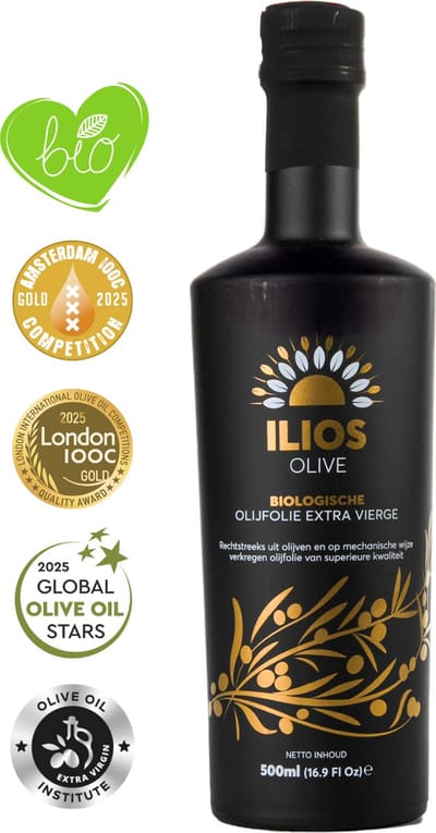 Ilios Olive bio olijfolie extra vierge - Kreta - 500 ml
