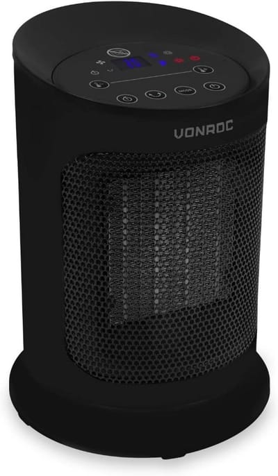 Keramische Ventilator Kachel 1800W met Thermostaat, Timer en Afstandsbediening voor Ruimtes tot 20m²