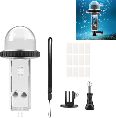 Allecto - Waterdichte hoes - Onderwaterbescherming - 40 m waterdicht - Transparant - Ideaal voor duik- en watersportactiviteiten
