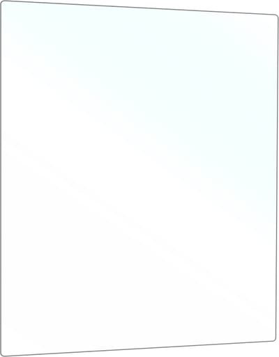 TMK ArtDeko Serie - Snijplank - Glas - 52x40 cm - Veilig en Stevig