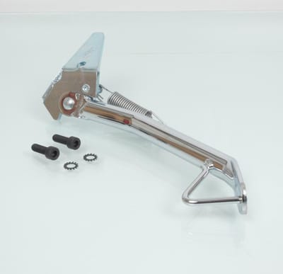 zijstandaard rms voor scooter piaggio 50 vespa primavera 2013 20,5cm / chroom nieuw