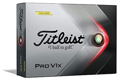 Golfballen Pro V1X - Geel, Volwassenen, Uniseks, Perfect voor Elke Golfer