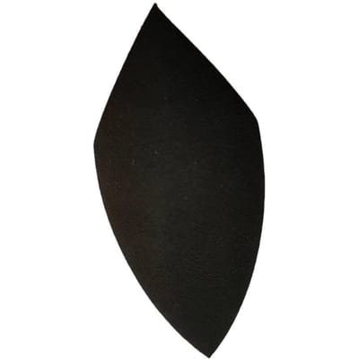 1 st Zwarte Druppel Make-up Spons Make-up Aanbrengen, Herbruikbaar, Voor Foundation, Contouring, Highlighting, Make-up Tool zwart