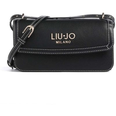 LIU JO schoudertas Evrim ECS Crossbody Bag East / West Nero zwart