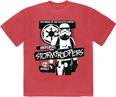 Disney Star Wars - Defenders Heren T-shirt - S - Rood