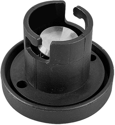 ProPlus LPG stofdop - kort - zwart - 45 mm - robuust kunststof/aluminium