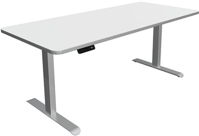 Zit sta bureau Move-3 premium wit 180x80cm