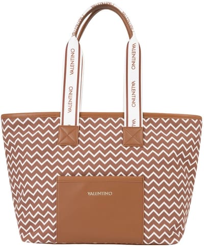 VALENTINO shopper schoudertas Armonia Shopping Bag Cuoio / Multicolor Lichtbruin