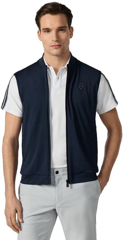 Hackett Hm5800117 Vest Blauw M Man