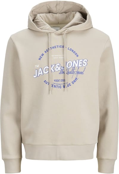 Jack & Jones Logo Hoodie Heren - Maat L