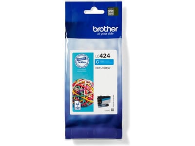 Brother LC-424C - Originele Cartridge - Standaard formaat - Cyaan