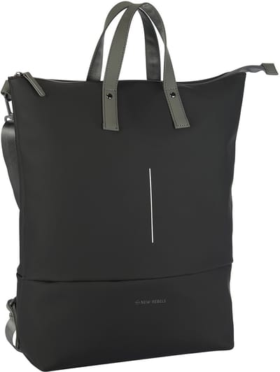 New Rebels Matteo Millburn Zwart 18L Rugzak Shopper Waterafstotend Laptop 15.6