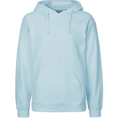 Neutral - Hoodie - Poederblauw - 100% Biologisch Katoen - S