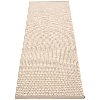 Pappelina Effi Kunststof tapijt - 70 x 200 cm - modderkleur