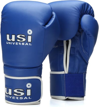 Bokshandschoenen - Kickbokshandschoenen Bokszak - Trainen en Sparren - Handgemaakte Schuimvulling - 16 oz - Blauw