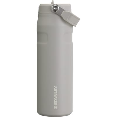 Stanley IceFlow™ Bottle Flip Straw 2.0 - 0.71L drinkfles met isolatie en lekvrije dop in Ash