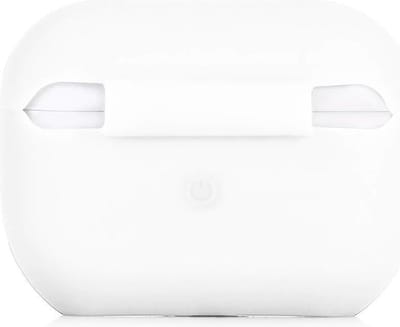 DrPhone PL4 - Siliconen Hoes - Bescherming tegen Val & Stootschade - Geschikt voor Airpod Pro - Wit