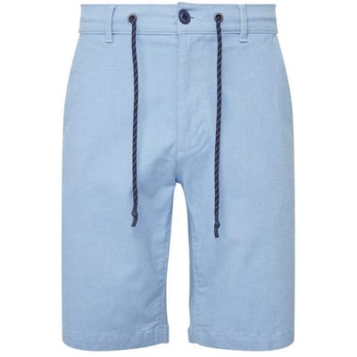 Asquith & Fox Heren Chino Everyday Shorts (Blauw)