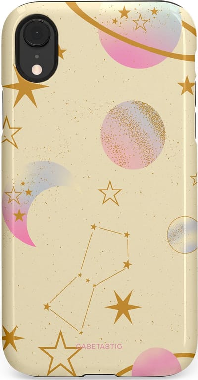 Casetastic Hoesje Geschikt voor Apple iPhone Xr - Stijlvolle Beschermende Duo-layer Case - Zomerse nacht