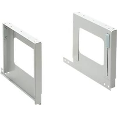 Treston montageset voor SPM legborden, tot 60 kg, lichtgrijs RAL 7035