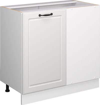 Vicco R-Line Hoekkast – 86 cm zonder werkblad Wit Landhuis