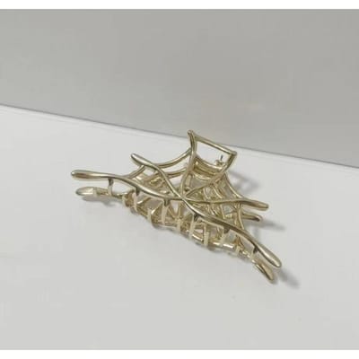 Halloween Herfst Nieuw Temperament Spinnenweb Haarclip Persoonlijkheid Grijpklip Metaallegering Creatieve Grote Haai Clip Haaraccessoires