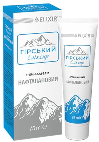 Natuurlijke Crème-balsem - Bergelixer met koolteer olie - droge en jokende huid 75 ml