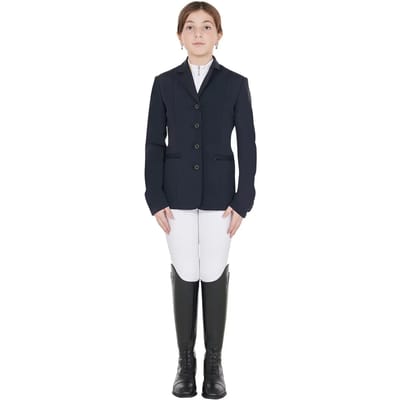 Wedstrijdjasje met vier knopen voor meisjes Equestro