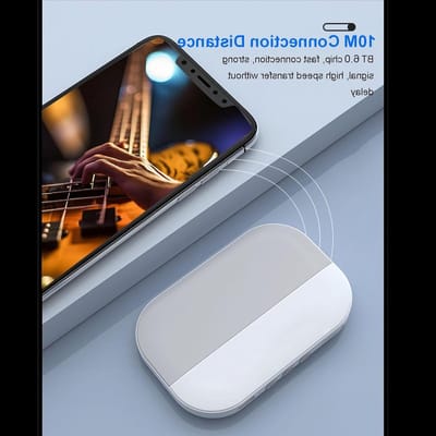 Sxhlseller Onder Kussenspreker voor Slapen, Botgeleiding Draagbare Slaaphulp met Stereo Bas, Draagbare Bluetooth -luidspreker Volumecontrole voor Zijslaapers (GREY)