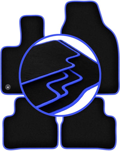 CARLUX-BLUE automatten voor: Fiat E-500 / 500 Electric hatchback (2020-)