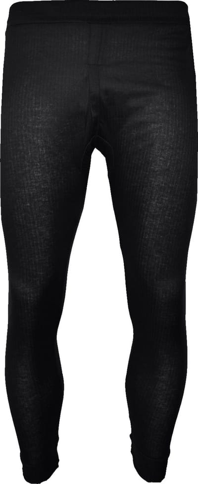 Heren thermobroek Heat Booster onderbroek kleur zwart maat M