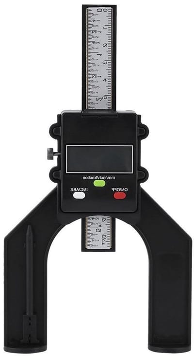 Digitale dieptemeter met magneetontwerp en LCD-scherm - meetbereik 0-80mm - html content nodig .