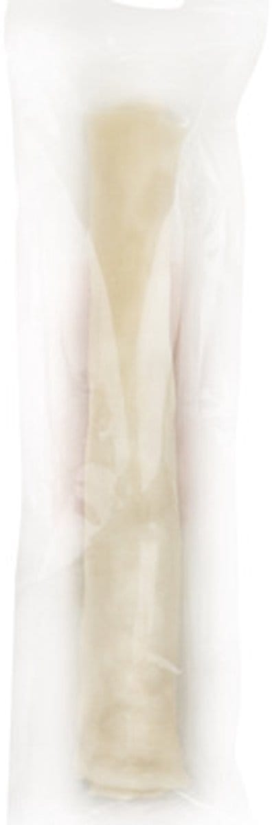Landman Wit Rol Bot Naturel XL - 24cm - Hondensnacks - Hondensnoepjes - Kauwbotten Hond - Kauwstaaf
