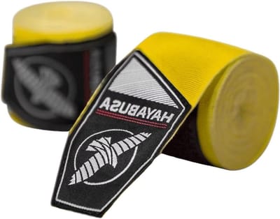 Boks Bandages - Hand Wraps - Vechtsport Training - Mexicaanse Stijl - 180 inch - Geel