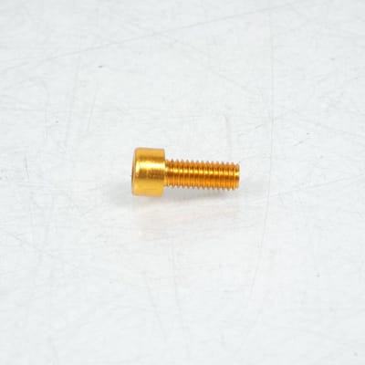 Vis BTR 5mm M6 pas 100 16mm annodisé Or 3AS Racing pour moto Neuf