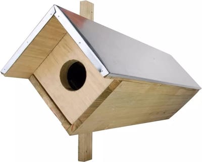 Esschert Design Steenuil - Vogelhuisje