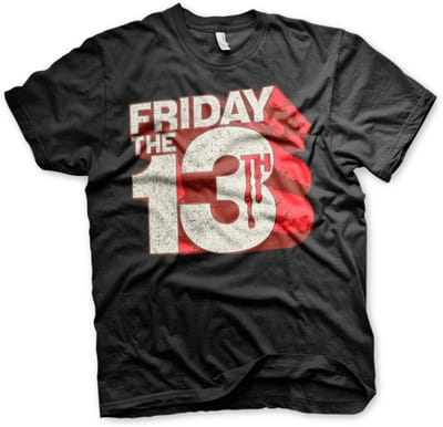 Friday the 13th Block Logo Big Tall T-shirt WB-1-F13TH002-H63-15