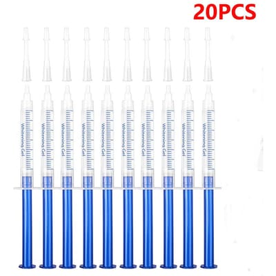 10/20 Stuks Tanden Bleken Gel Kit Mondhygiëne Verzorging Tanden Bleken Tool Gefilterd Licht Tanden Bleken Tool Verwijder Tandplak Vlekken 20pcs