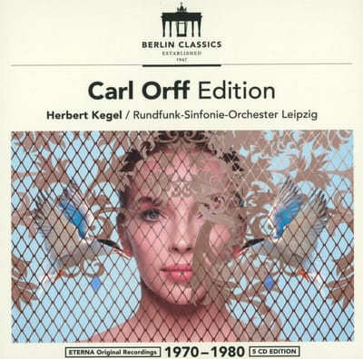Rundfunk-Sinfonie-Orchester Leipzig, Herbert Kegel - Carl Orff Edition - Die Kluge, Der Mond, Carmina Burana (5 CD) (Remastered)