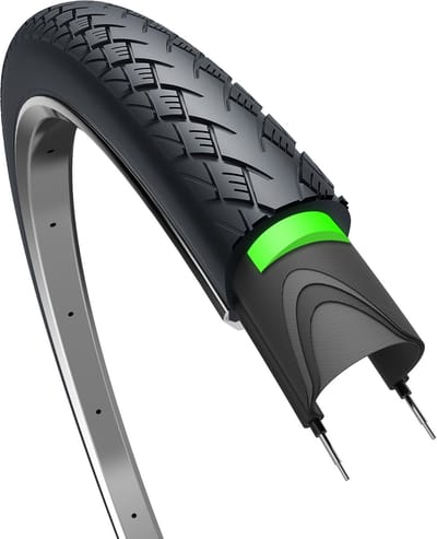 Buitenband Edge Metro Elite Tour Protect 28 x 1 ½/ 40-635mm - zwart met reflectie