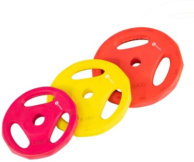 NexGens Aerobic schijvenset l Ø 30 mm l 2 x 1.25/2.5/5 kg l diverse kleuren
