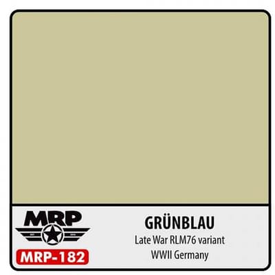Mr. Paint MRP-182 - Gelbgrun (German Late WWII) – 30 ml verf voor Airbrush & Detailwerk