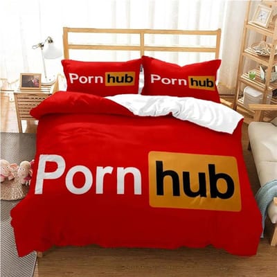 PPorn HHub Mode Draad Alle Seizoenen Dekbedovertrek Beddengoed Collectie Zachte Dekbedhoes En Kussensloop Voor Tieners Enkel Dubbel Queen King 135X200cm-2pcs