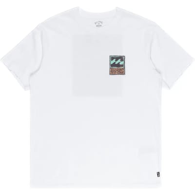 Billabong Stamp T-shirt Met Korte Mouwen Wit L Man