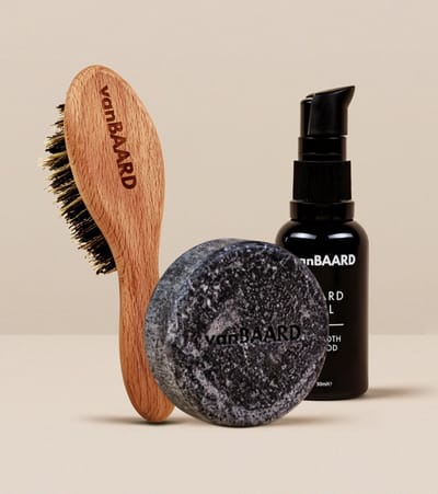 vanBAARD - Baardverzorging Set - Baardolie, Shampoo & Borstel - 3-delig