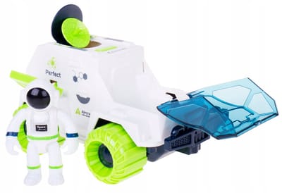 Ruimtevoertuig 16,5 cm Maanrover met Astronaut - Kosmos Speelgoed