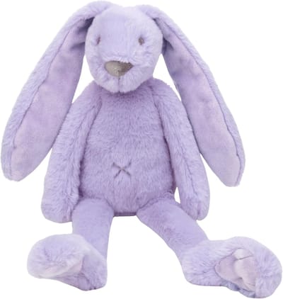 Konijnen Knuffel - Pluche Dier - Kinderspeelgoed - Gemaakt van Gerecycled Materiaal - Lila
