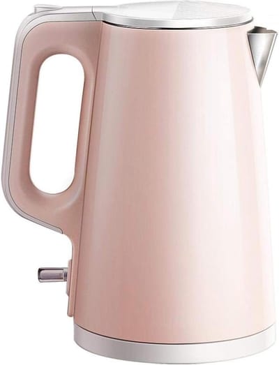 Waterkoker - Ketel Dubbelwandig - Snel Water Koken - Naadloze Voering - 17 Liter - Goud-roze